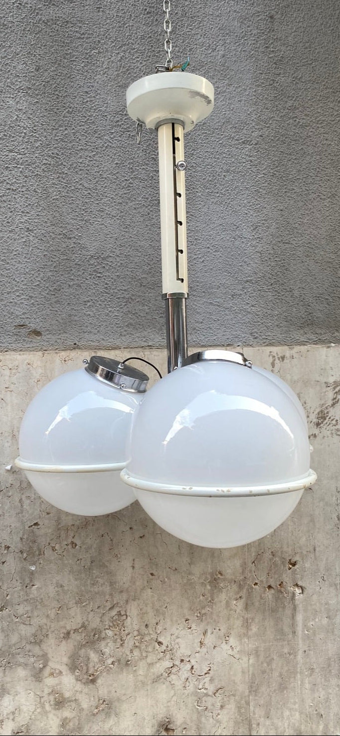 Lampadario anni 60 stile G.Sarfatti