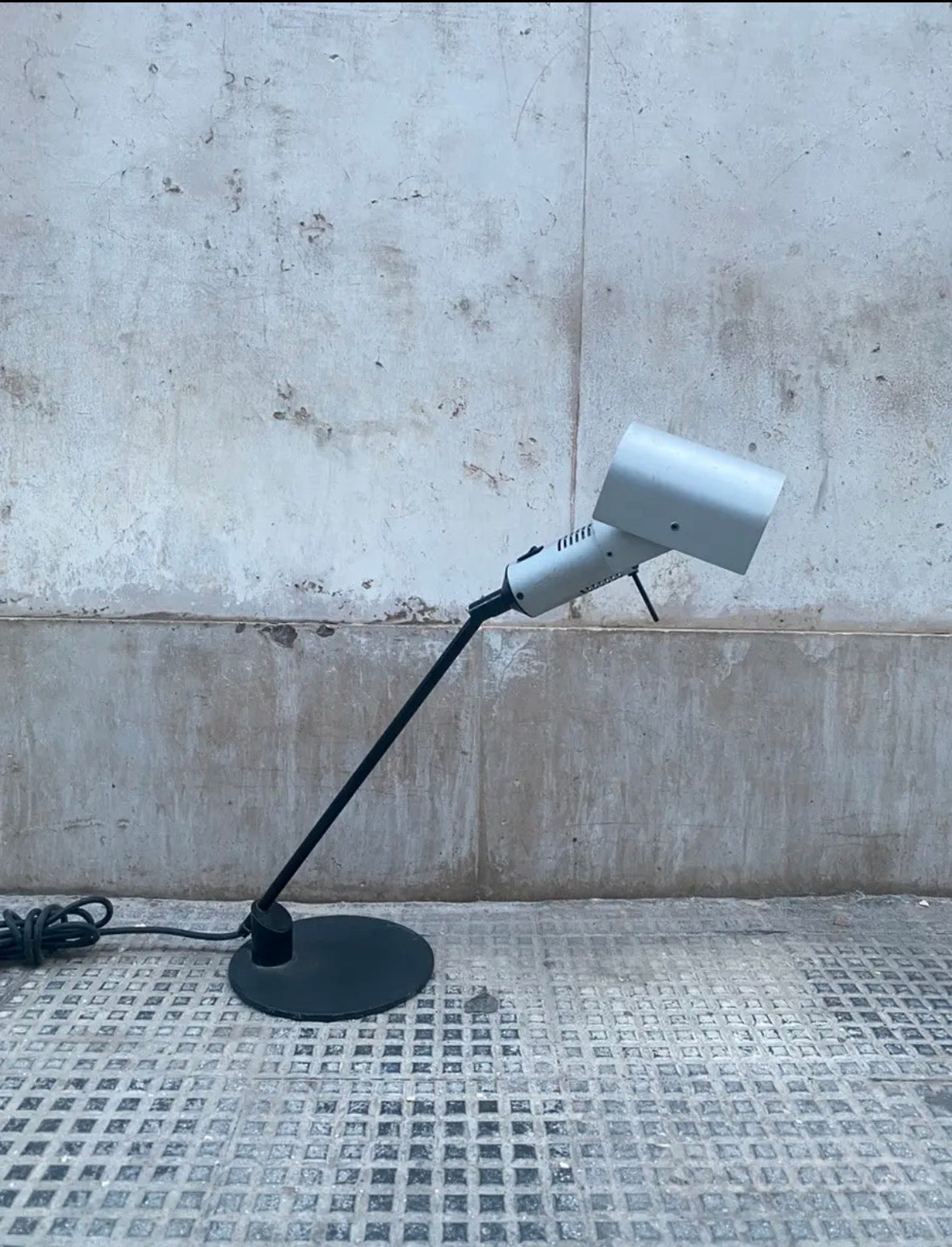 Trittico lampade anni 80