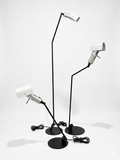 Trittico lampade anni 80